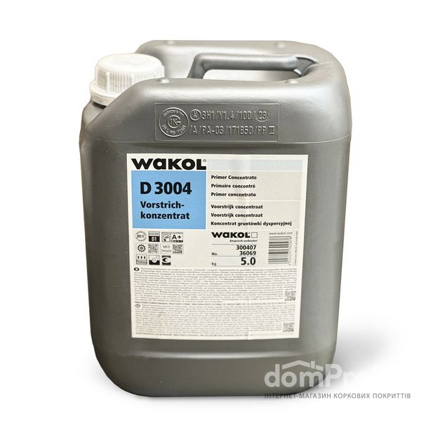 Концентрированная грунтовка Wakol D 3004 (5кг) 3004D фото