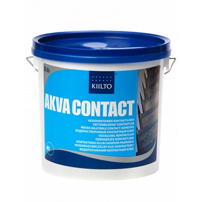Клей Kiilto Akva Contact контактний на водній основі (3л) 20053 фото